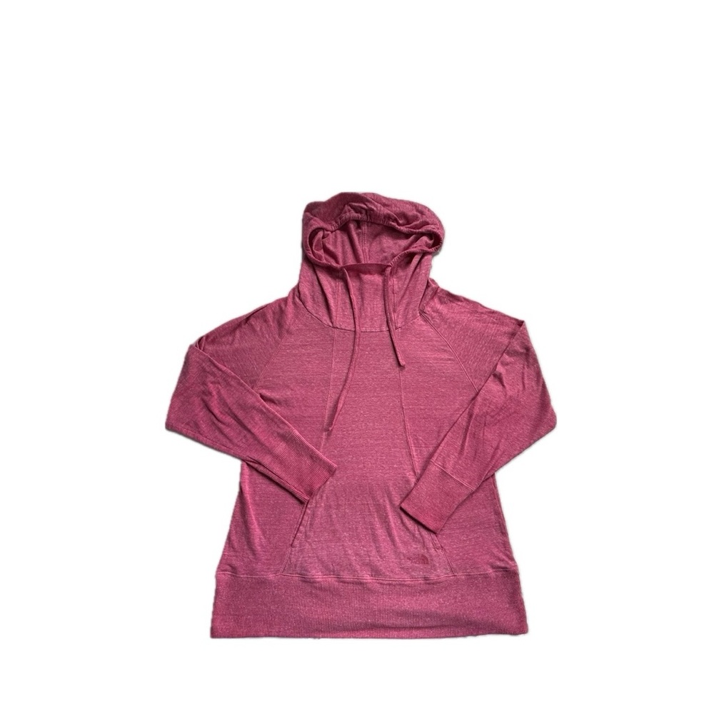 The North Face Women’s Pink Hoodie Medium Lightweight Comfy Warm Casual Outdoor